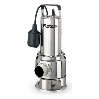 Pentair Flotec FPSES2700A Submersible Sewage Pump, Stainless steel 3/4 HP Sewage pump.