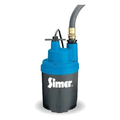 Pentair Simer 2330-03 Smart Geyser Automatic Submersible Utility Pump, SMART GEYSER 1/4HP AUTOMATIC SUB UTILITY.