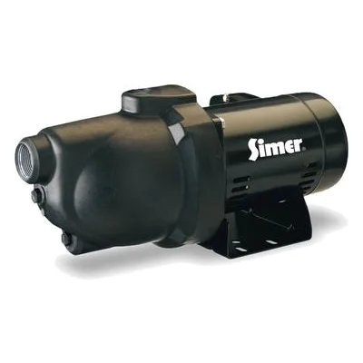 Pentair Simer 3105P-10 Shallow Well Jet Pump, JET PUMP 1/2HP 115V SW SIMER.