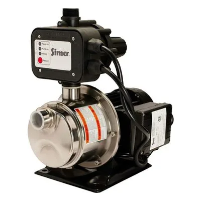 Pentair Simer 4075SS-01 Total Home Water Pressure Booster Pump System, AUT. BOOSTER PUMP Simer.