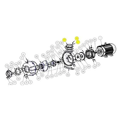 AMT Pumps 6200-082-98, Pump Repair Parts, Kits & Accessories. 4" DISCHARGE FLANGE XSS SUBGROUP by Gorman-Rupp.