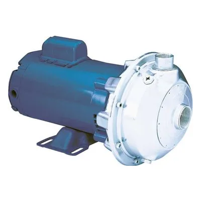 Goulds Water Technology 1SN1C1F8 NPO Stainless Steel Open Impeller End Suction Pump, 1/2HP 1/60/115-230 DP 3.00" by Xylem