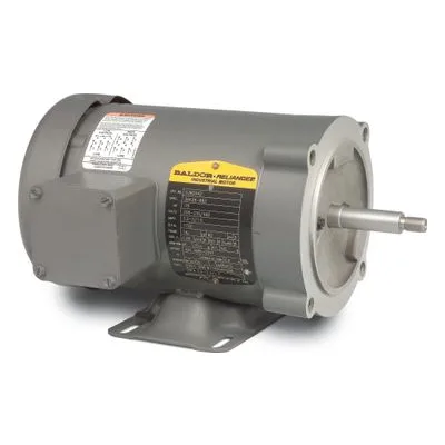 CJM3538 Baldor .5 HP, 1725 RPM, 3 PH, 60 HZ, 56J, 3416M, TEFC, F1 UPC 781568113059