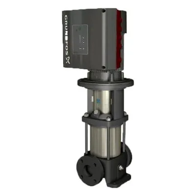 93286212 Grundfos CR Series Vertical Multistage Centrifugal E-Pump, CRNE5-20 N-FGJ-A-E-HQQE 3X440-480 67HZ