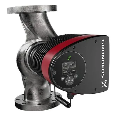 Grundfos Pumps MAGNA3 100-120 GF N 450 230V, MAGNA3 Series Single Head Circulator Pump, Model E, 98126862.