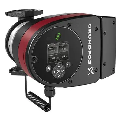 Grundfos Pumps MAGNA3 32-120 GF 165 115-230V, MAGNA3 Series Single Head Circulator Pump, Model E, 99833304.