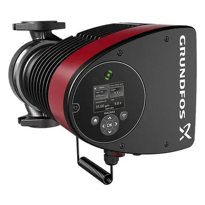 Grundfos Pumps MAGNA3 40-180 GF 216 115V, MAGNA3 Series Single Head Circulator Pump, Model E, 98126808.
