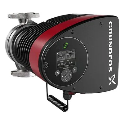 Grundfos Pumps MAGNA3 40-180 GF N 216 115V, MAGNA3 Series Single Head Circulator Pump, Model E, 98126810.