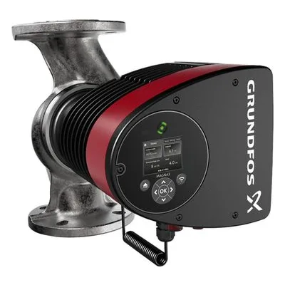 Grundfos Pumps MAGNA3 50-180 F N 280 1x230V PN6/10, MAGNA3 Series Single Head Circulator Pump, Model E, 97924360.