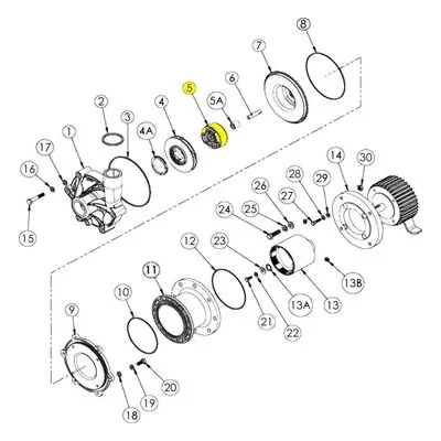 Finish Thompson 106362-3 Pump Repair Spare Part Impeller Drive