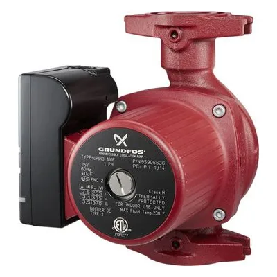 Grundfos UP43-75BF Circulator Pump Item Number: 52722370