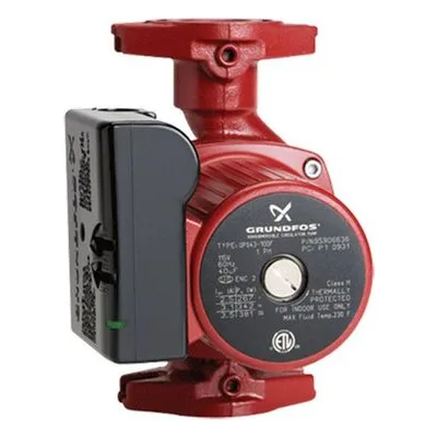 Grundfos UPS43-100F Circulator Pump Item Number: 95906636