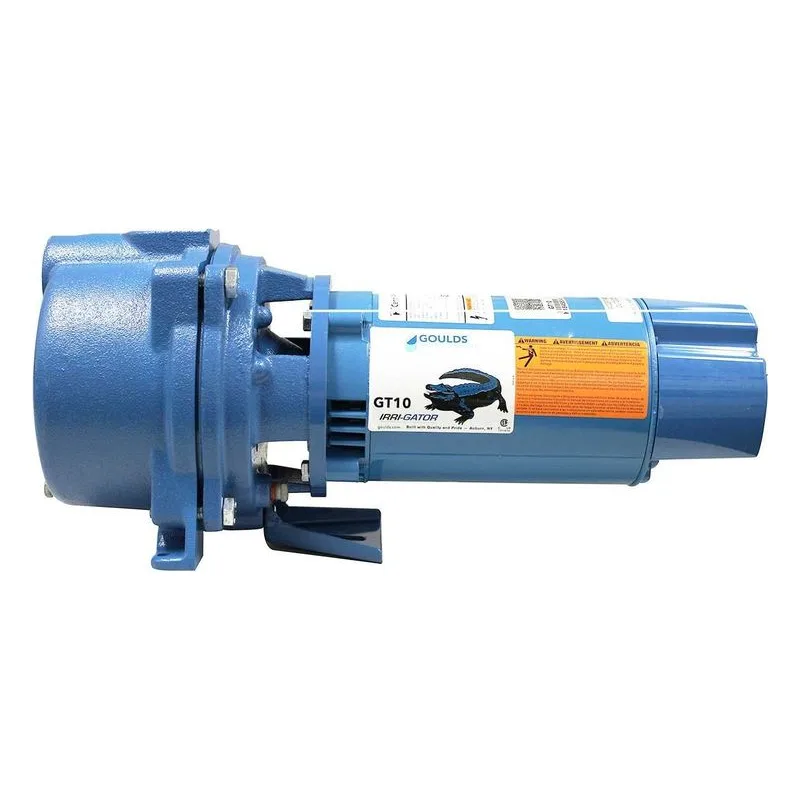 Xylem Goulds GT10S GT IRRI-GATOR® Self-Priming Centrifugal Pump, 1 HP, Cast Iron - view 3