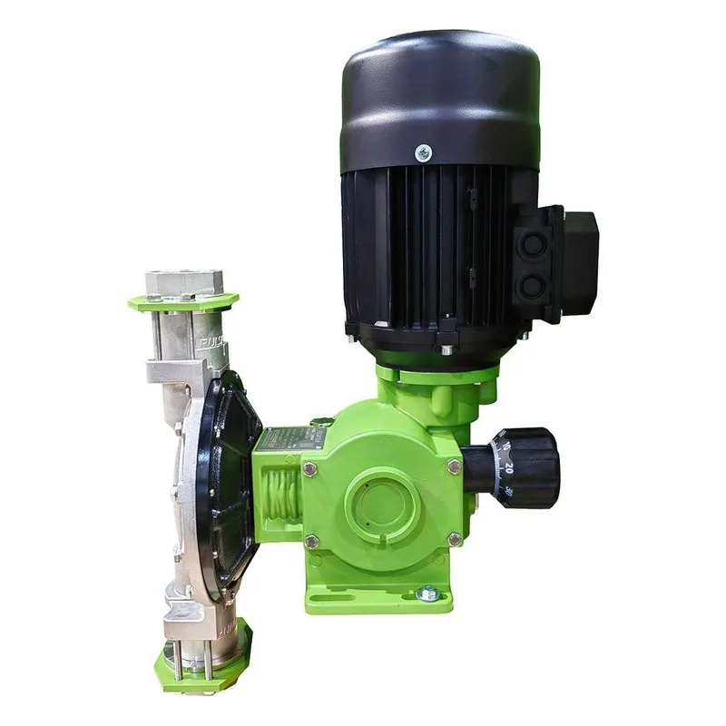 Pulsafeeder DM2A3AC dosing pump features corrosion-resistant Stainless Steel wet end components. - view 2