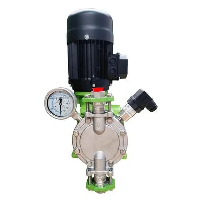 Pulsafeeder DM1A1AC-L GreenLine series Stainless Steel mechanical diaphragm pump.