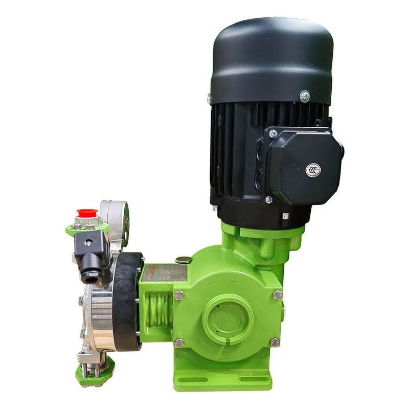 Pulsafeeder DM7A3AH-L dosing pump features corrosion-resistant Stainless Steel wet end components. - view 2