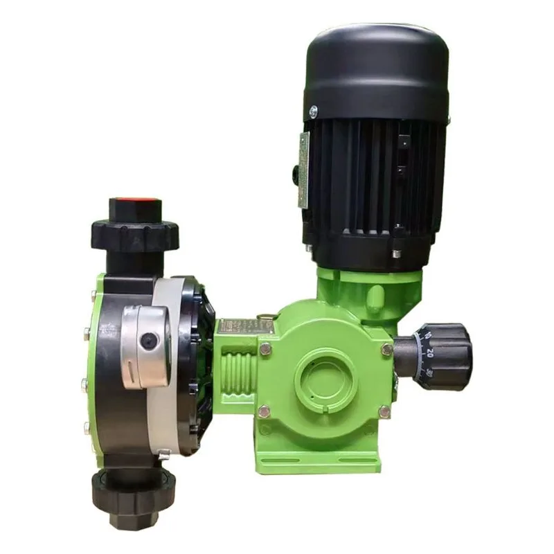 Pulsafeeder DM2C1FC-L dosing pump features corrosion-resistant PVDF wet end components. - view 2