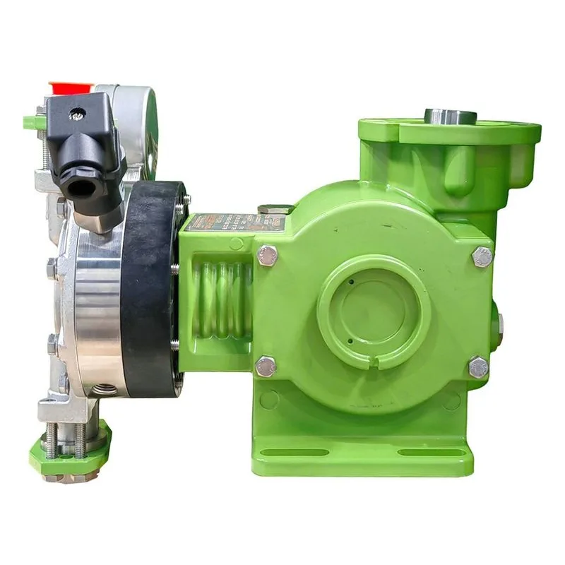 Pulsafeeder DM2DYAC-L-NM dosing pump features corrosion-resistant Stainless Steel wet end components. - view 3