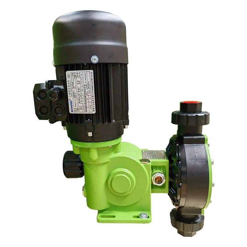 Pulsafeeder DM4CVFG metering pump with a variable frequency drive for speed modulation. - view 3