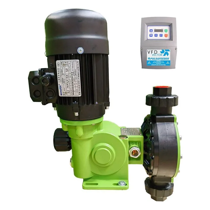 Pulsafeeder DM5DVFH metering pump with a variable frequency drive for speed modulation. - view 4