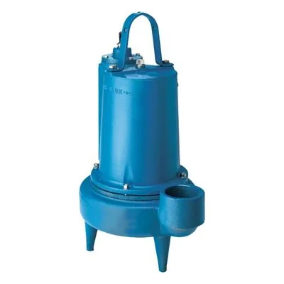 Barnes 134717 3SE-L Vortex Double Seal Sewage Ejector Pump, 3-Inch Discharge Designed for Heavy Waste
