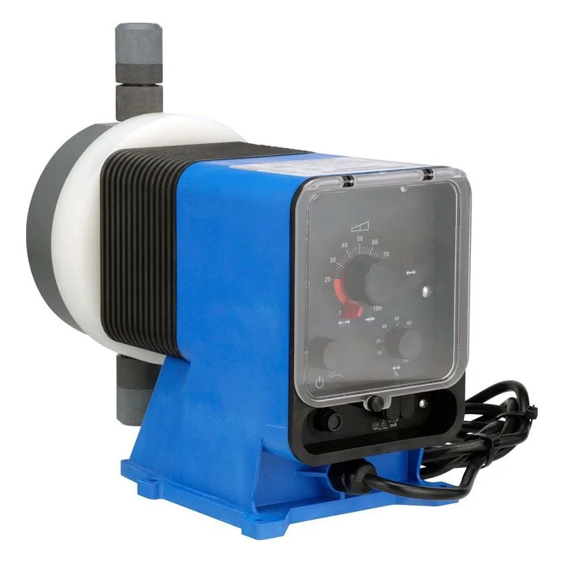 The LESBVTC* chemical pump features a durable PVC liquid end for enhanced chemical compatibility. - view 2