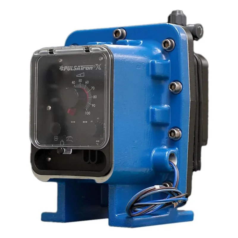 Pulsatron XPK4EA-VVC9-XXX metering pump offering 1.3 GPH / 31 GPD output and 300 PSI maximum pressure rating. - view 4