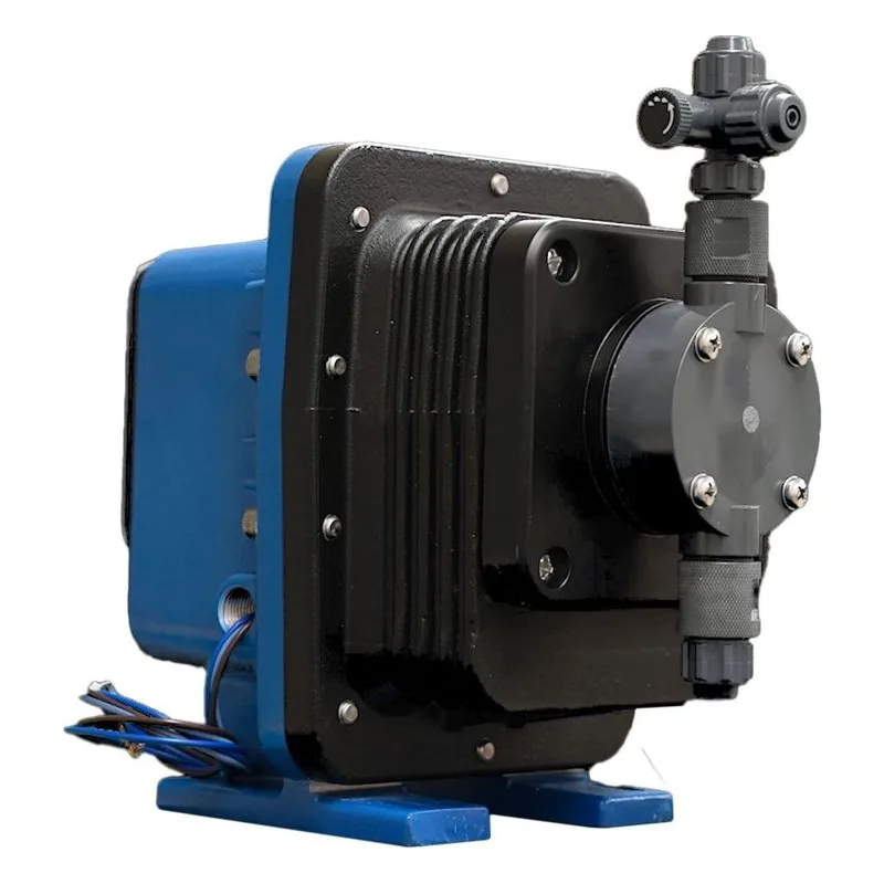 Industrial XPK4EA-VVC9-XXX solenoid pump powered by a 115V 1 Phase (1 Ph) motor for consistent dosing performance. - view 6