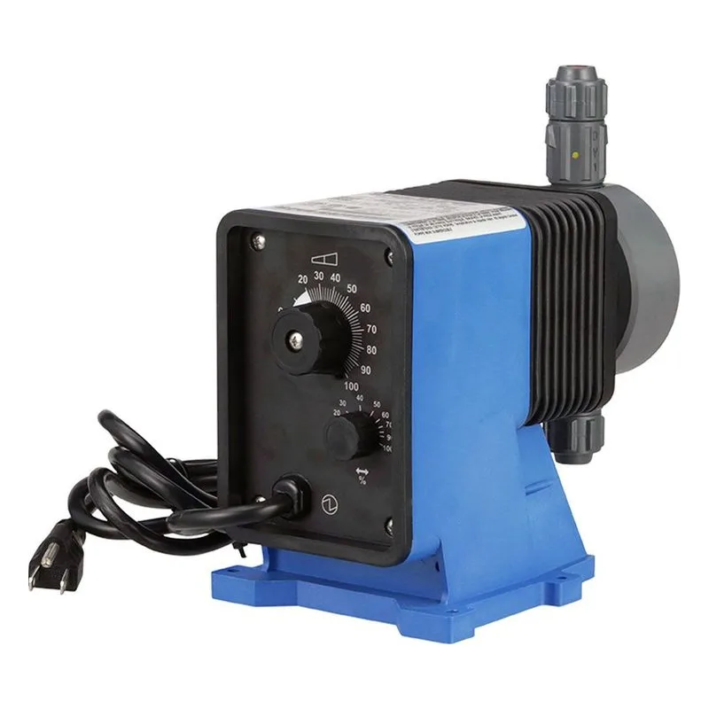 Pulsatron LB03SA-VVC9-385 metering pump offering 0.5 GPH / 12 GPD output and 150 PSI maximum pressure rating. - view 3