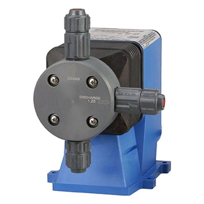 Industrial LB03SA-VVC9-385 solenoid pump powered by a 115V 1 Phase (1 Ph) motor for consistent dosing performance. - view 5