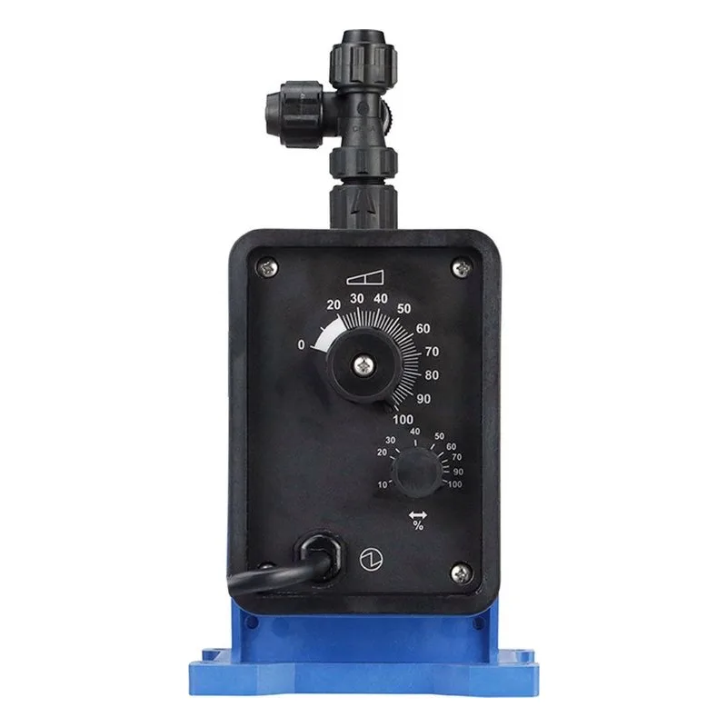 Pulsatron LB03SA-VVC9-385 series solenoid diaphragm pump designed for reliable chemical feed in water treatment systems. - view 6