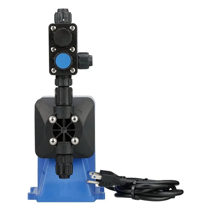 LC03E2-PTC1-I24 pump equipped with PTFE-faced CSPE-backed diaphragms and a 100:1 turndown ratio for precision. - view 4