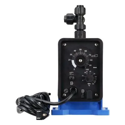LD02E2-PTC1-IS1 C Plus solenoid diaphragm chemical metering pump with Polypropylene head for industrial use.