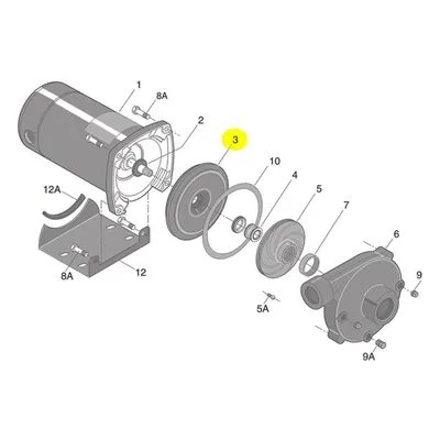 Berkeley Pump C3-178 Water System Parts