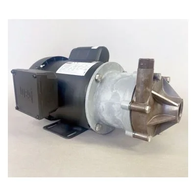 March Pumps 0153-0185-0100 Series 6 Mag-Drive Chemical Pump TE-6T-MD 575V 3Ph 1/2HP PL Bkt Replaces Obsolete 0153-0155-0100