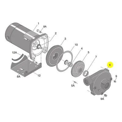Berkeley Pump C101-284A Water System Parts