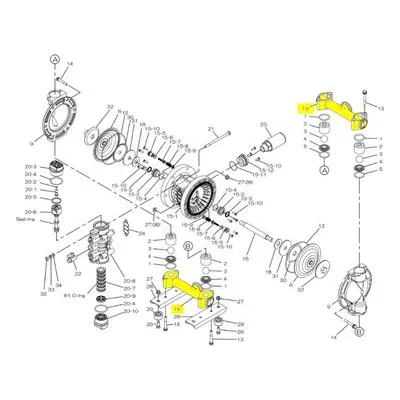 Yamada Pumps Part # 831270-TC-EP MANIFOLD 20TC-EP