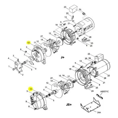 Goulds Pumps Repair Part 1K311 CASING
