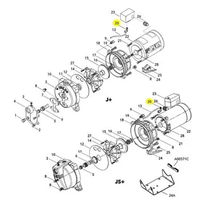 Goulds Pumps Repair Part 6K94 ELBOW CONNECTOR