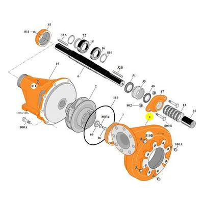 Berkeley Pump Replacement & Repair Part H01939 for Centrifugal & Irrigation Industrial Pumps