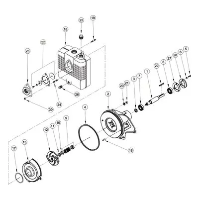 Barnes Pumps 017712 Repair Pump Part Number GASKET, VALVE, CHECK, NEO