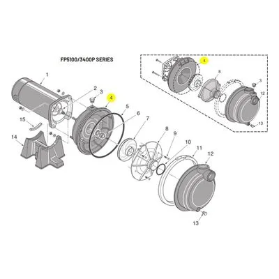 Berkeley Pump L176-47P1 Water System Parts