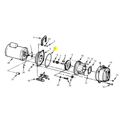 AMT Pump Repair Part 2186-001-00, #268 O-RING VITON, Self Priming Sprinkler Booster Pumps