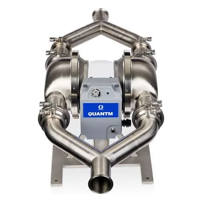 GRACO HE120-0667 QUANTM h120SF Hygienic 3" EODD Pump, Front Image