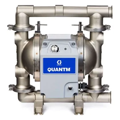 GRACO HE80-1052 QUANTM h80 Hygienic 1.5" EODD Pump, Front Image