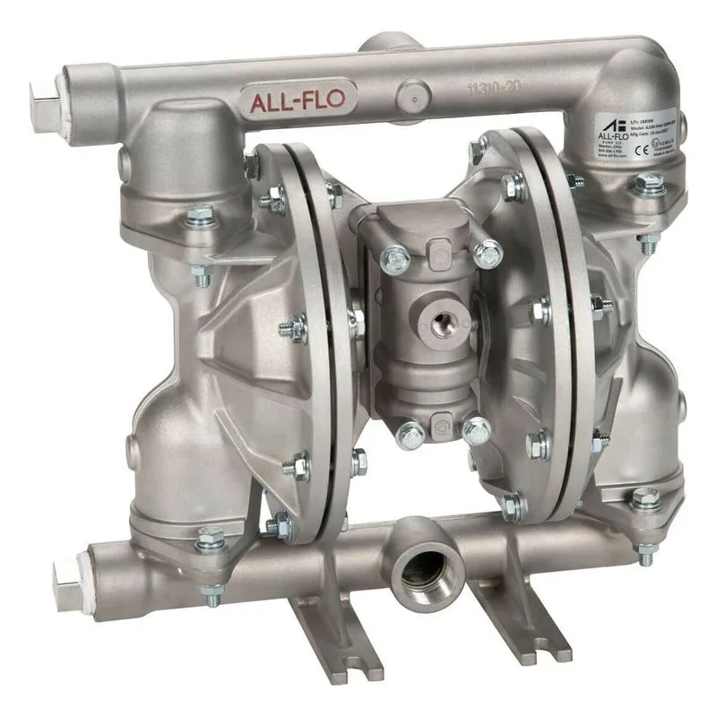 All-Pro A100-BAA-GNPN-B30 Metallic Diaphragm Pumps. 1" BSPT Inlet, 1" Discharge with a 48 GPM Maximum Flow Rate. - view 3