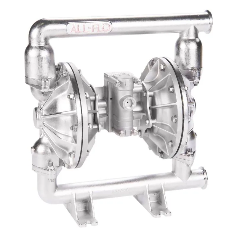 All-Pro F150-TAE-HT3B-S70 FDA / Hygienic Diaphragm Pumps. 2" Tri-Clamp Inlet, 2" Discharge with a 115 GPM Max Flow Rate. - view 2