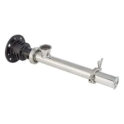 Lutz 0176-401 pump tube B 70H - 25.1 MS - UJ - PTFE / 400 mm Flow Rate: 6.6 g/min, Head: 82m WC, Immersion Depth: 16"