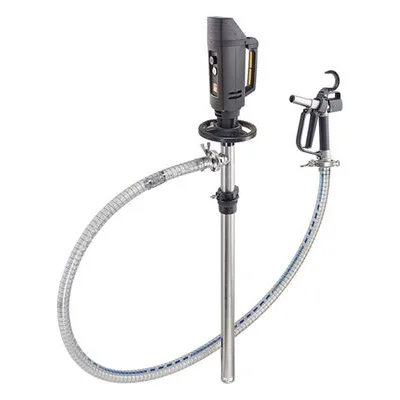 Lutz 0206-100 PUMP SET B3 BATTERY SS 41-L-SL PURE 39" Flow Rate: 24.04 g/min, Head: 12.3m WC, Voltage: 24V, Power: 32...