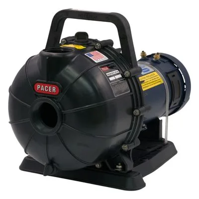 Pacer SE2AB DCV.5-12S Series Self-Priming Centrifugal Pump, DC Motor, 0.5 HP (1/2 Horsepower), 12V, 80 GPM (Gallons Per Minute)